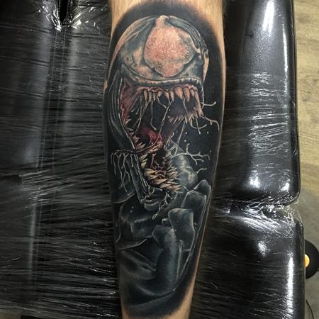 Chris Jones - Venom Color Tattoo